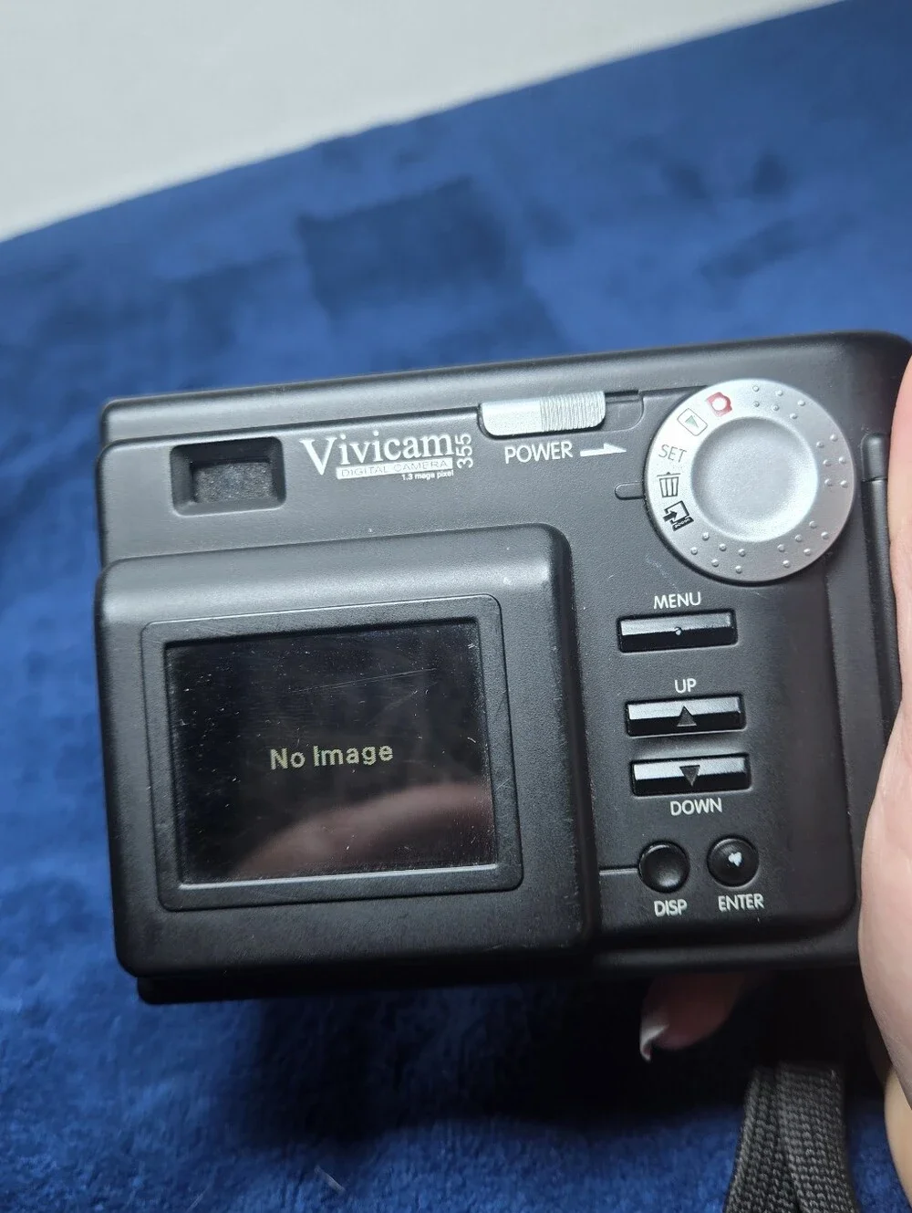 Vivitar Vivicam 355 1.3mp 2x Zoom Digital Camera With Tripod Tested-works